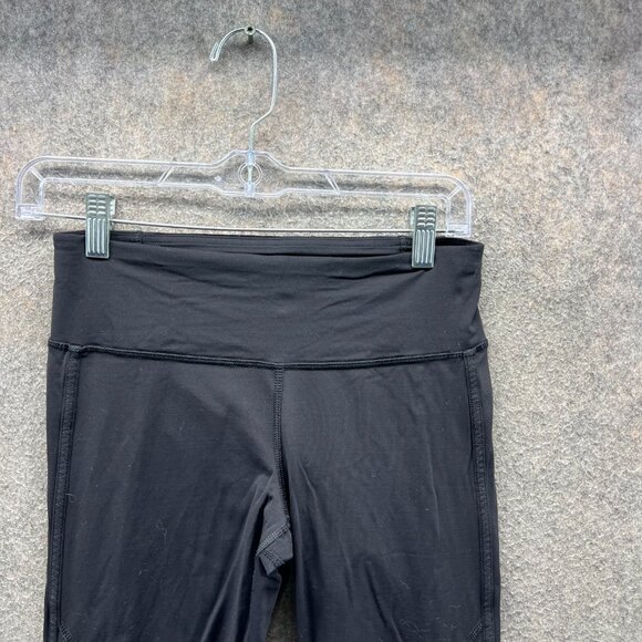 Lululemon Legging Women 4 Black Wunder Train Crop Everlux High Rise Compression - Picture 5 of 9